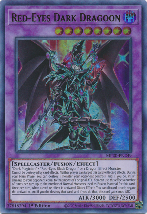 Red-Eyes Dark Dragoon [MP20-EN249] Ultra Rare | Card Merchant Takapuna