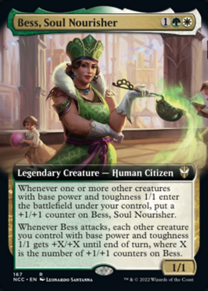 Bess, Soul Nourisher (Extended Art) [Streets of New Capenna Commander] | Card Merchant Takapuna