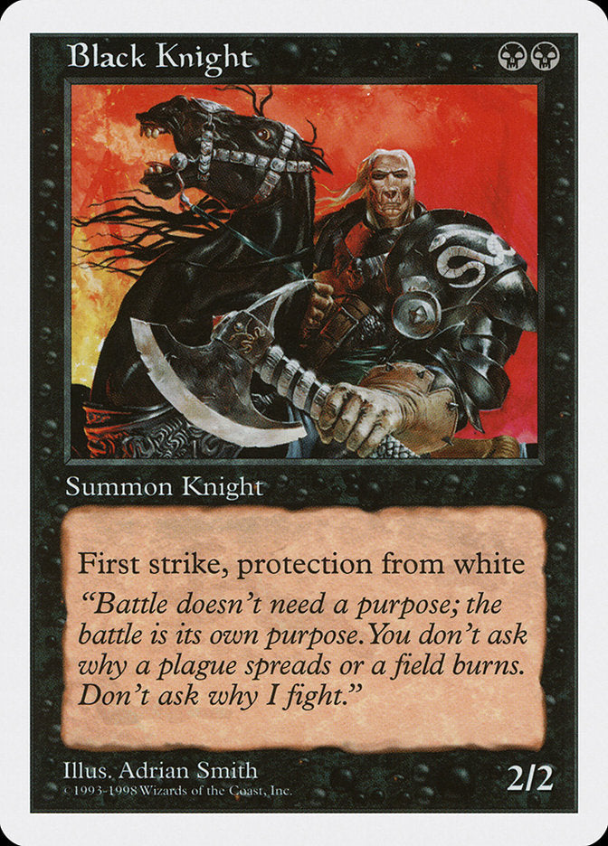 Black Knight [Anthologies] | Card Merchant Takapuna