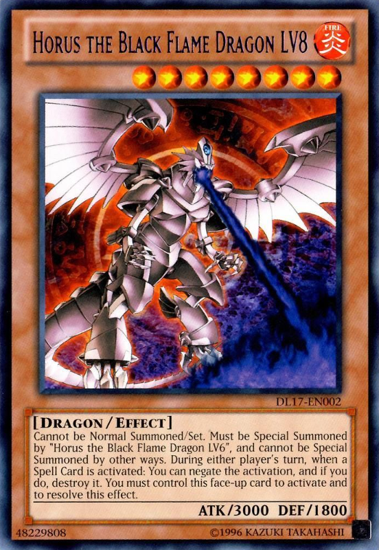 Horus the Black Flame Dragon LV8 (Purple) [DL17-EN002] Rare | Card Merchant Takapuna