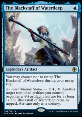 The Blackstaff of Waterdeep (Promo Pack) [Dungeons & Dragons: Adventures in the Forgotten Realms Promos] | Card Merchant Takapuna