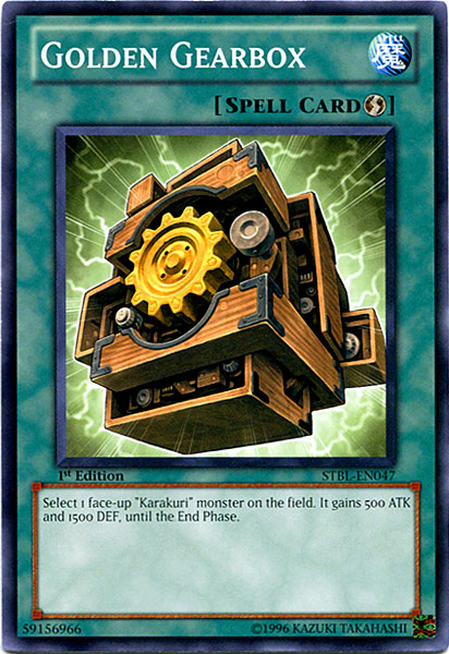 Golden Gearbox [STBL-EN047] Common | Card Merchant Takapuna