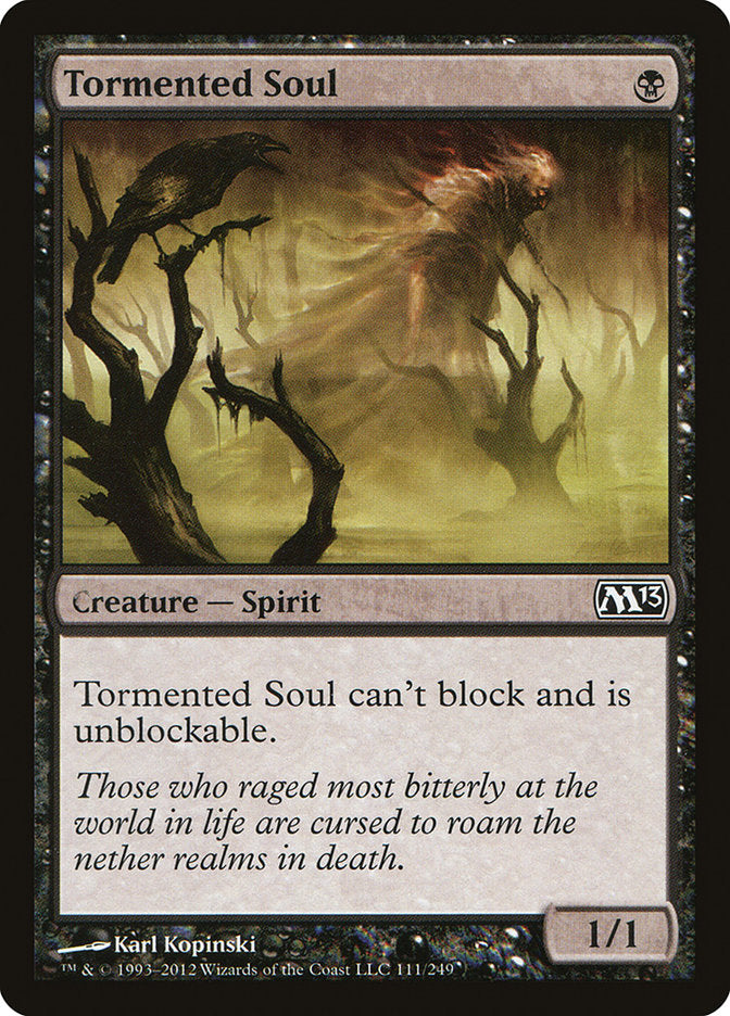 Tormented Soul [Magic 2013] | Card Merchant Takapuna