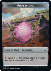 Powerstone // Construct (005) Double-Sided Token [The Brothers' War Tokens] | Card Merchant Takapuna