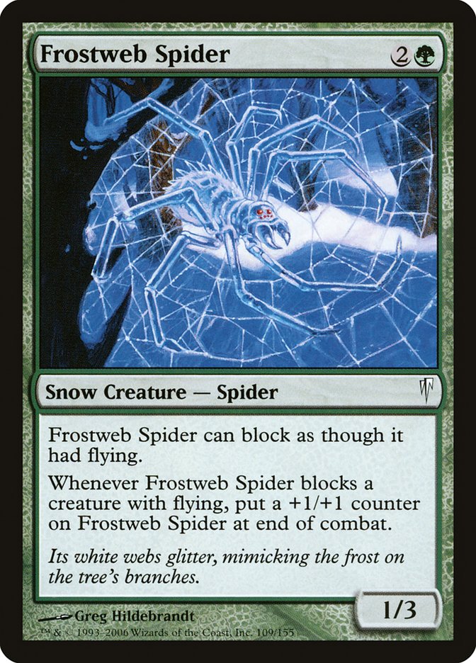 Frostweb Spider [Coldsnap] | Card Merchant Takapuna