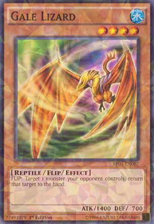 Gale Lizard [BP03-EN007] Shatterfoil Rare | Card Merchant Takapuna