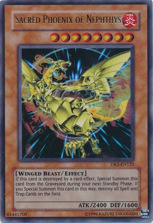 Sacred Phoenix of Nephthys [DR3-EN125] Ultra Rare | Card Merchant Takapuna