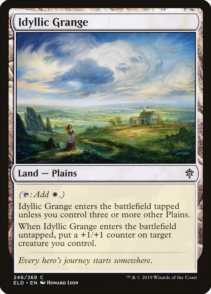 Idyllic Grange [Throne of Eldraine] | Card Merchant Takapuna