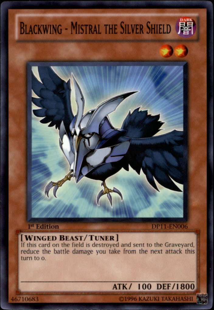 Blackwing - Mistral the Silver Shield [DP11-EN006] Common | Card Merchant Takapuna