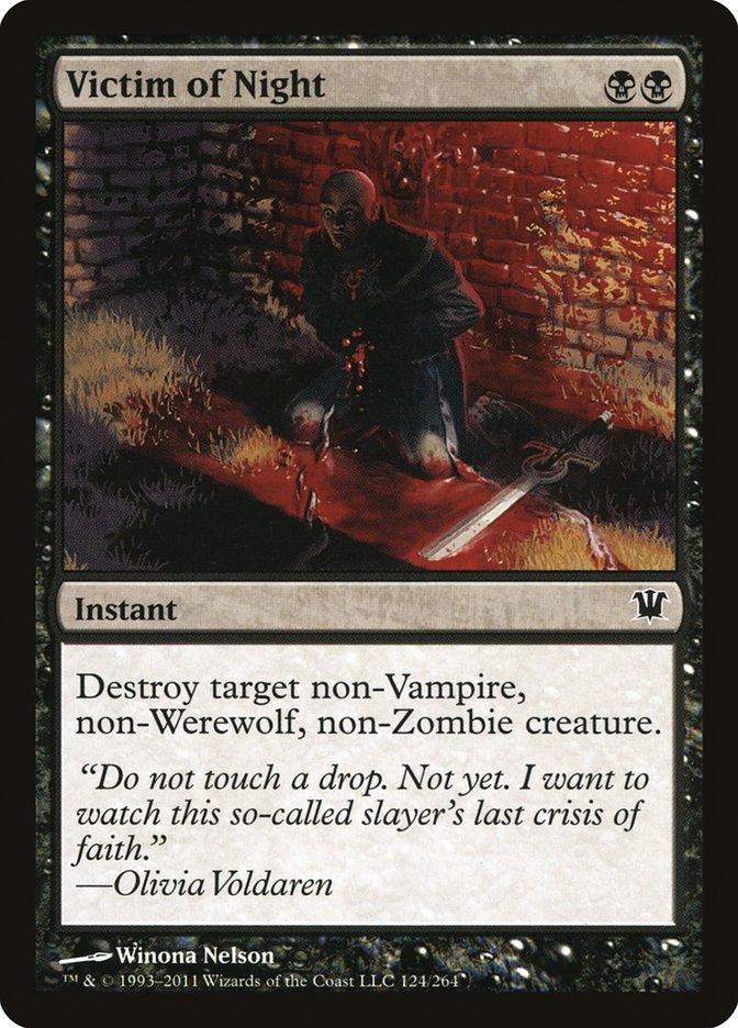 Victim of Night [Innistrad] | Card Merchant Takapuna