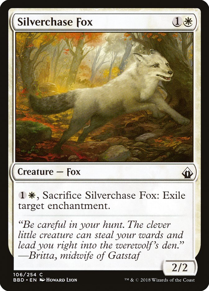 Silverchase Fox [Battlebond] | Card Merchant Takapuna