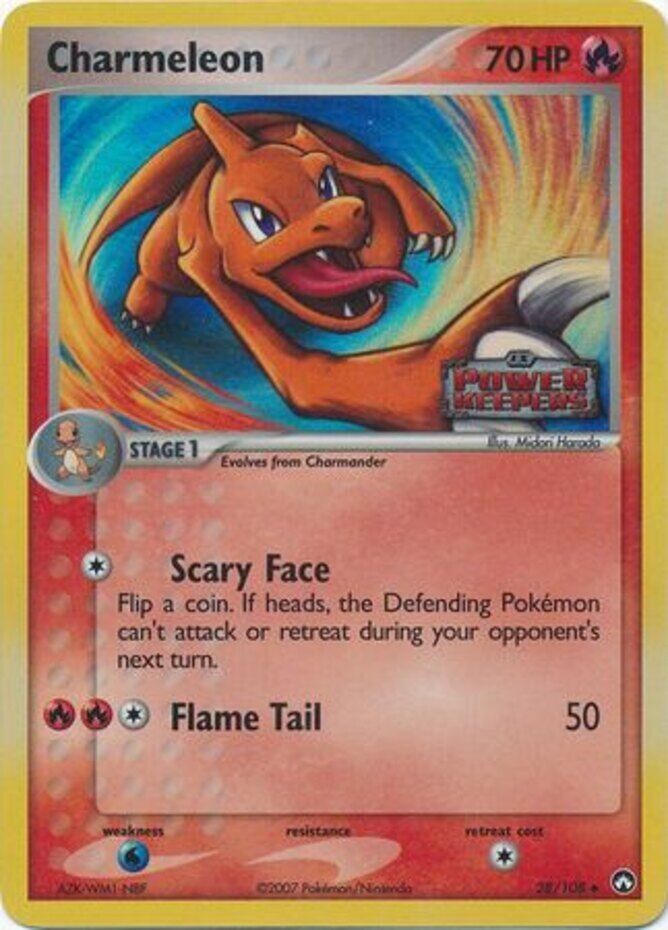 Charmeleon (28/108) (Stamped) [EX: Power Keepers] | Card Merchant Takapuna