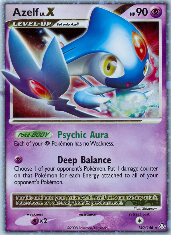 Azelf LV.X (140/146) [Diamond & Pearl: Legends Awakened] | Card Merchant Takapuna