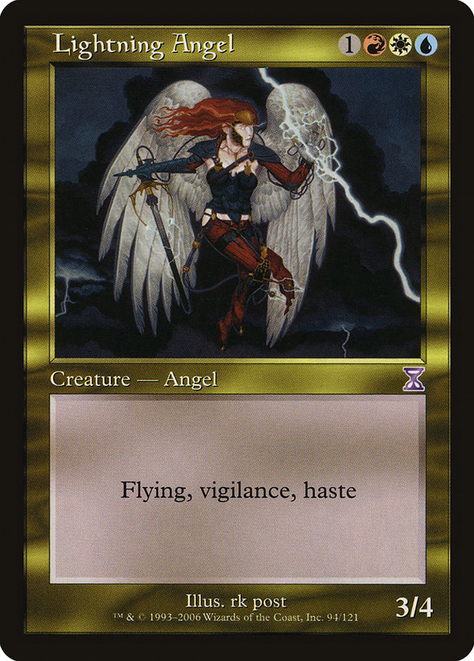 Lightning Angel [Time Spiral Timeshifted] | Card Merchant Takapuna