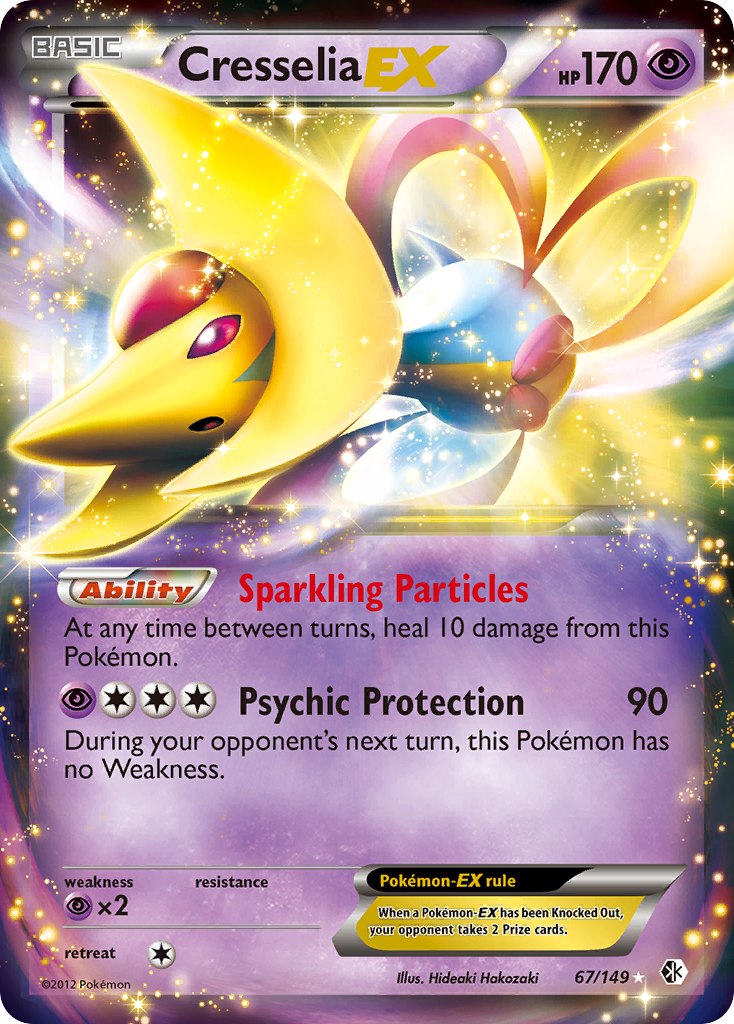 Cresselia EX (67/149) [Black & White: Boundaries Crossed] | Card Merchant Takapuna