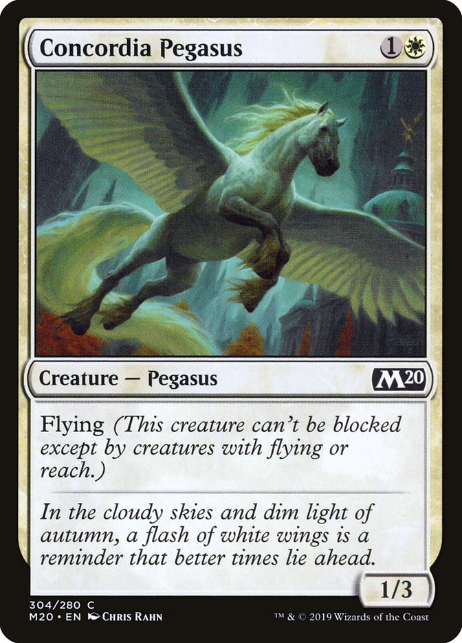 Concordia Pegasus [Core Set 2020] | Card Merchant Takapuna