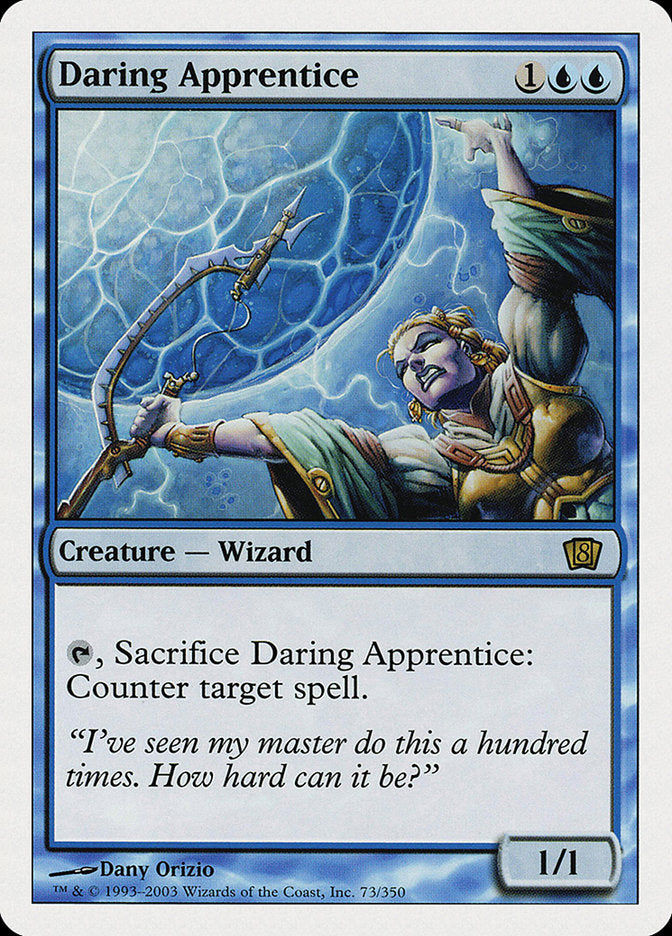 Daring Apprentice [Eighth Edition] | Card Merchant Takapuna