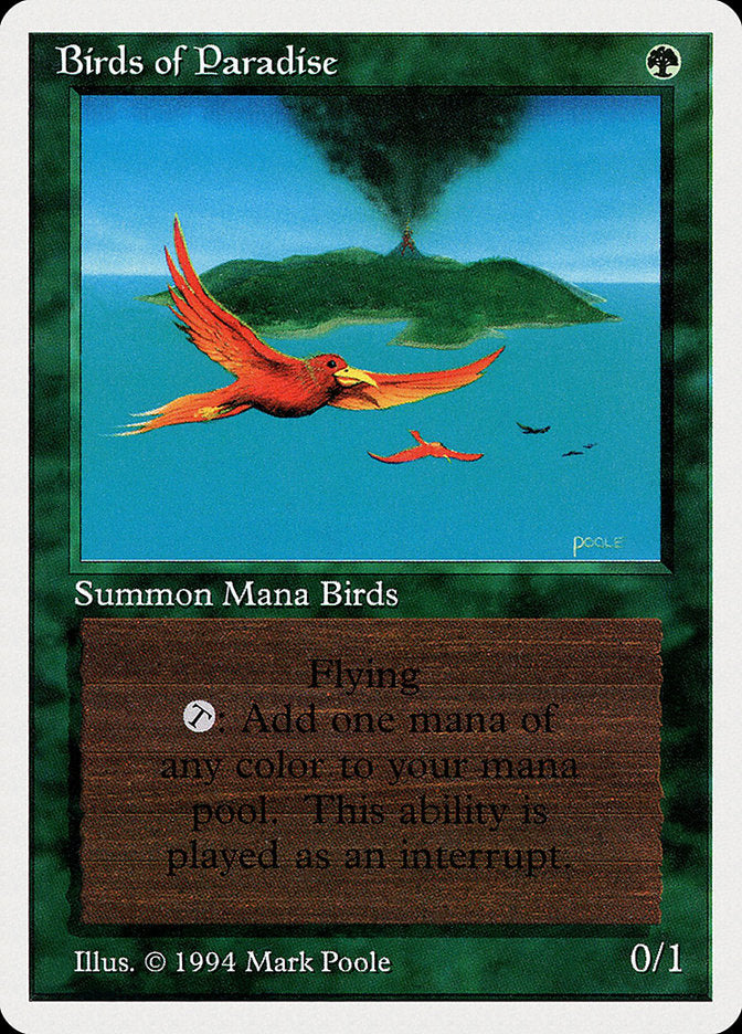 Birds of Paradise [Summer Magic / Edgar] | Card Merchant Takapuna