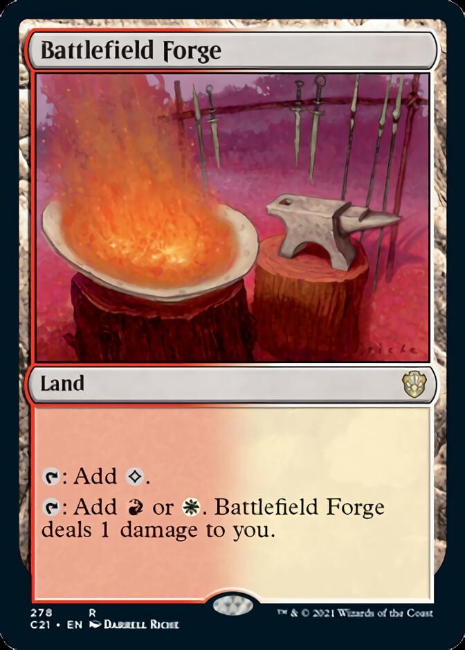 Battlefield Forge [Commander 2021] | Card Merchant Takapuna