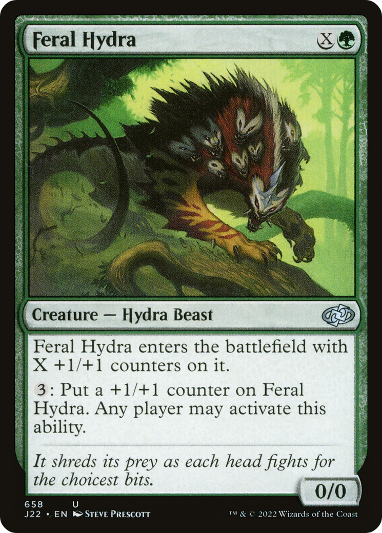 Feral Hydra [Jumpstart 2022] | Card Merchant Takapuna