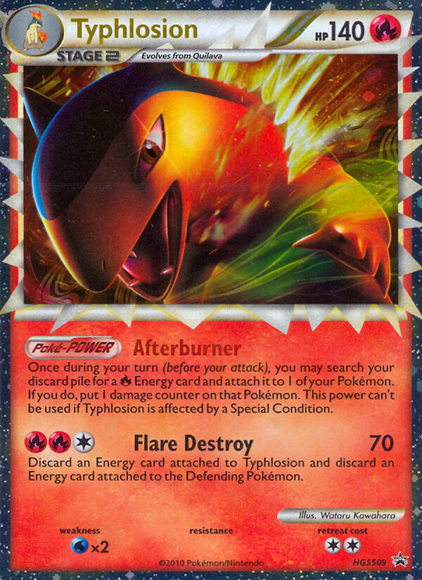 Typhlosion (HGSS09) [HeartGold & SoulSilver: Black Star Promos] | Card Merchant Takapuna