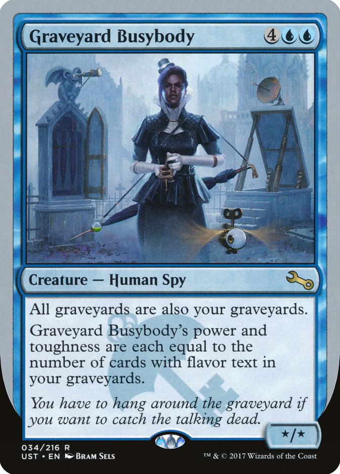 Graveyard Busybody [Unstable] | Card Merchant Takapuna