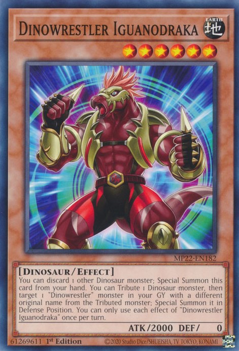 Dinowrestler Iguanodraka [MP22-EN182] Common | Card Merchant Takapuna