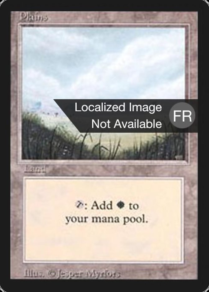 Plains (A) [Foreign Black Border] | Card Merchant Takapuna