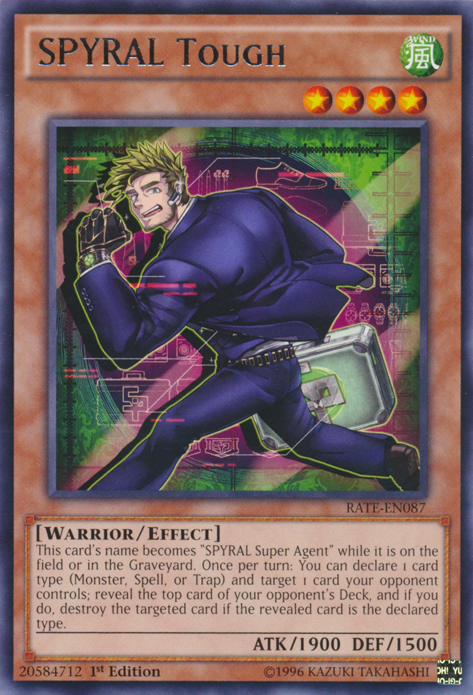 SPYRAL Tough [RATE-EN087] Rare | Card Merchant Takapuna