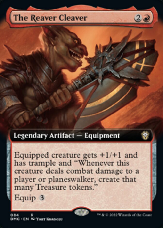 The Reaver Cleaver (Extended Art) [Dominaria United Commander] | Card Merchant Takapuna