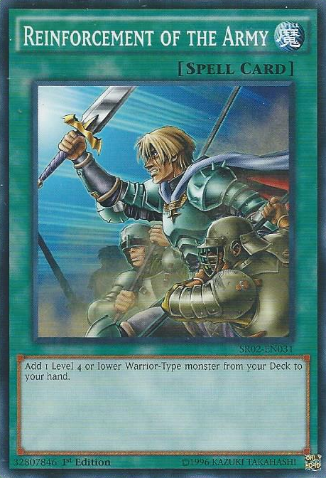 Reinforcement of the Army [SR02-EN031] Common | Card Merchant Takapuna