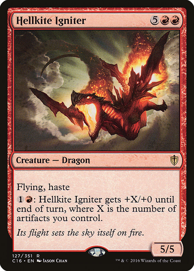 Hellkite Igniter [Commander 2016] | Card Merchant Takapuna