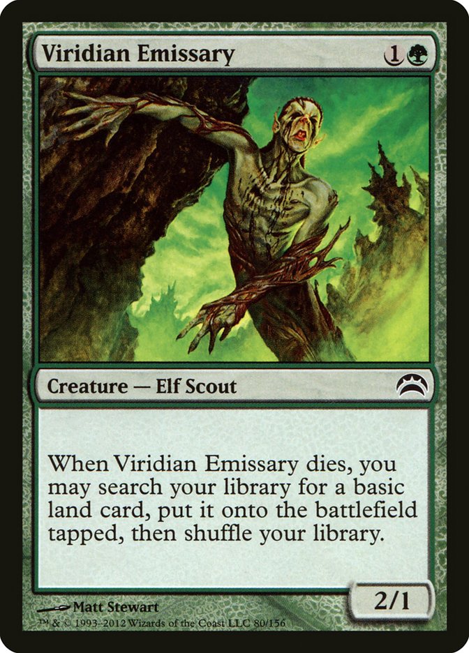 Viridian Emissary [Planechase 2012] | Card Merchant Takapuna