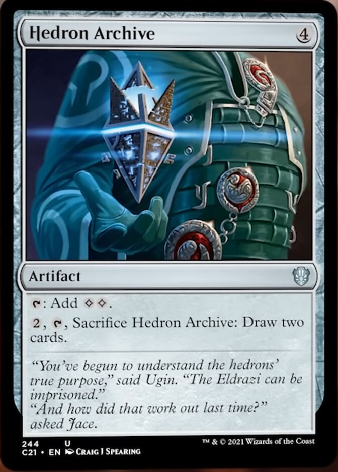 Hedron Archive [Commander 2021] | Card Merchant Takapuna