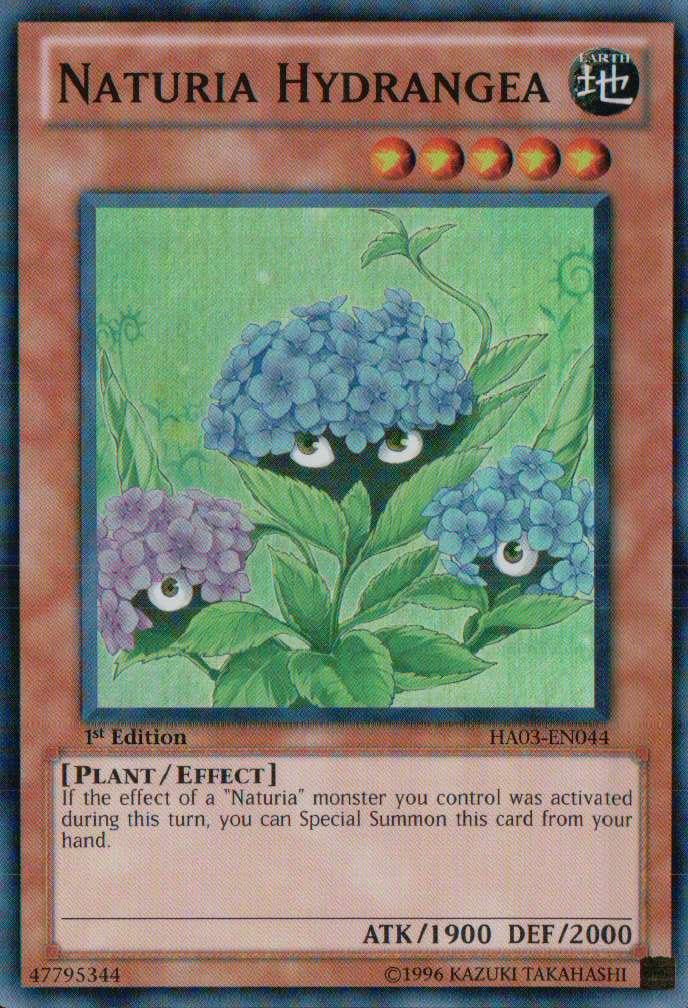 Naturia Hydrangea [HA03-EN044] Super Rare | Card Merchant Takapuna