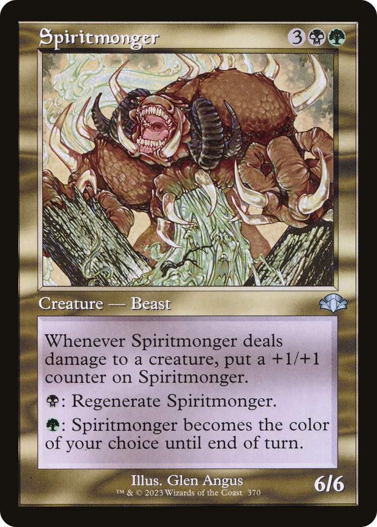 Spiritmonger (Retro) [Dominaria Remastered] | Card Merchant Takapuna