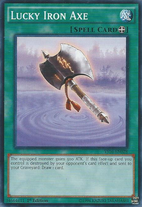 Lucky Iron Axe [YS16-EN028] Common | Card Merchant Takapuna