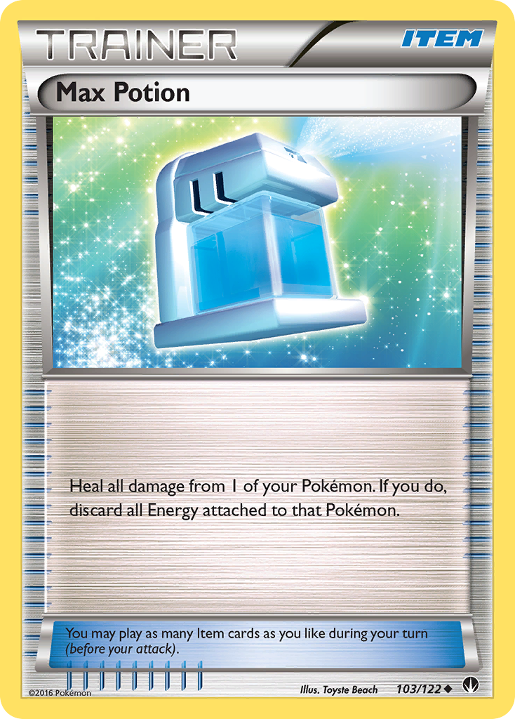 Max Potion (103/122) [XY: BREAKpoint] | Card Merchant Takapuna