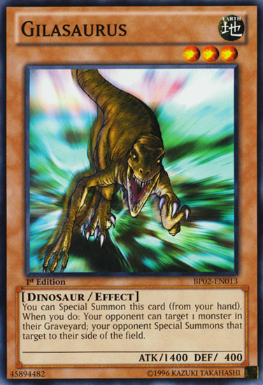 Gilasaurus [BP02-EN013] Mosaic Rare | Card Merchant Takapuna