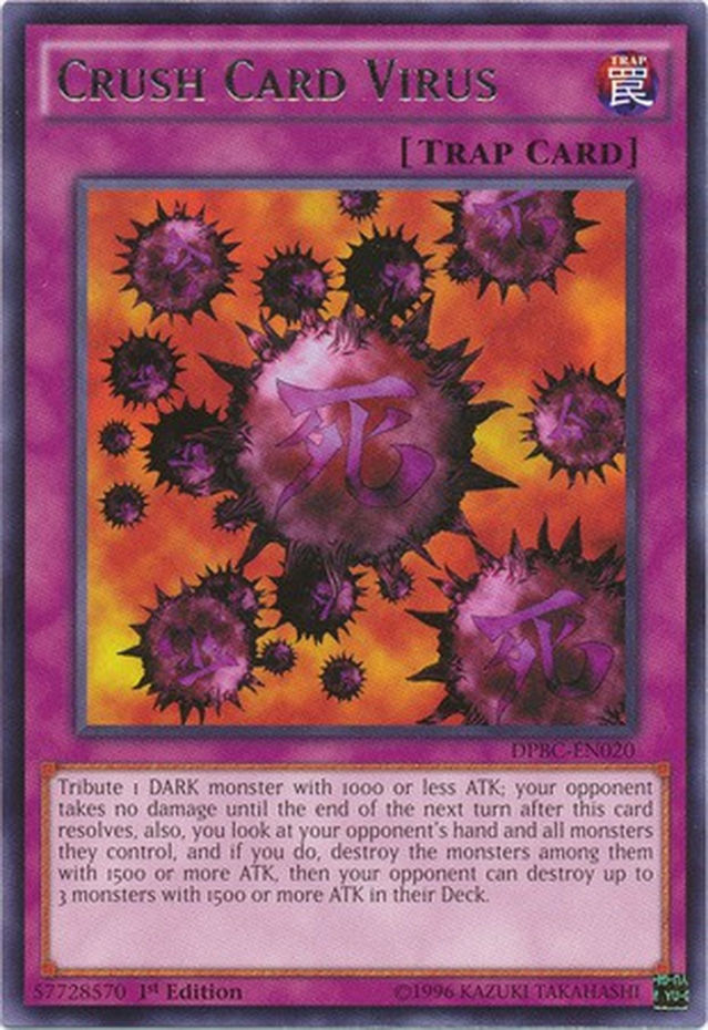 Crush Card Virus [DPBC-EN020] Rare | Card Merchant Takapuna