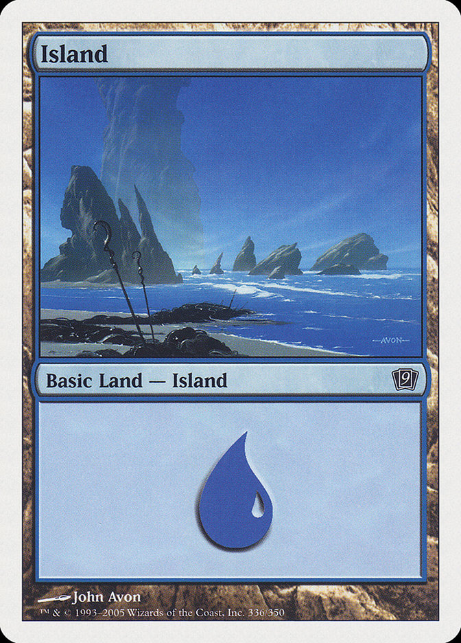 Island (336) [Ninth Edition] | Card Merchant Takapuna