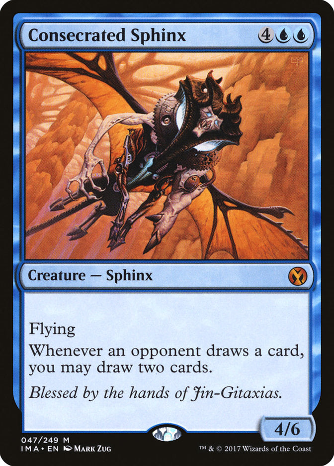 Consecrated Sphinx [Iconic Masters] | Card Merchant Takapuna