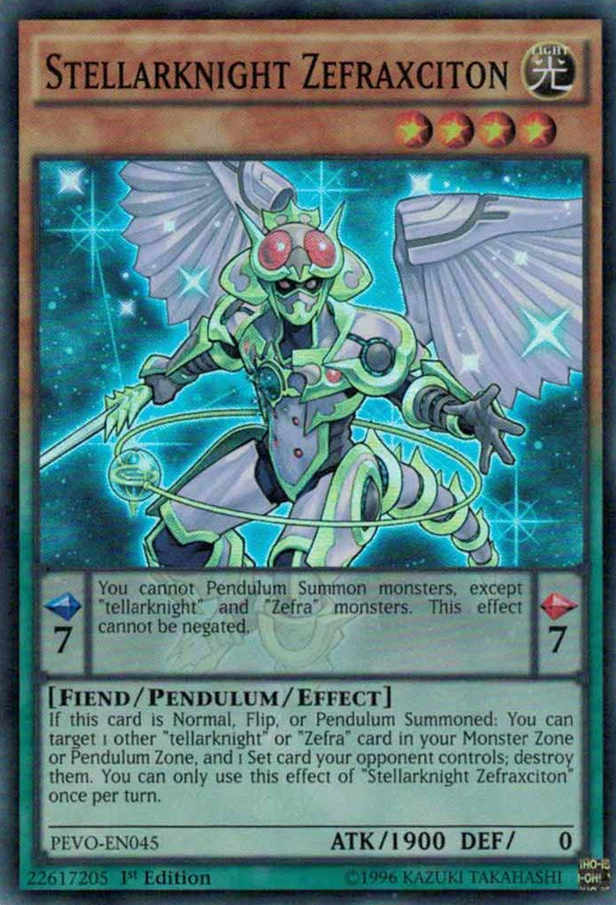 Stellarknight Zefraxciton [PEVO-EN045] Super Rare | Card Merchant Takapuna