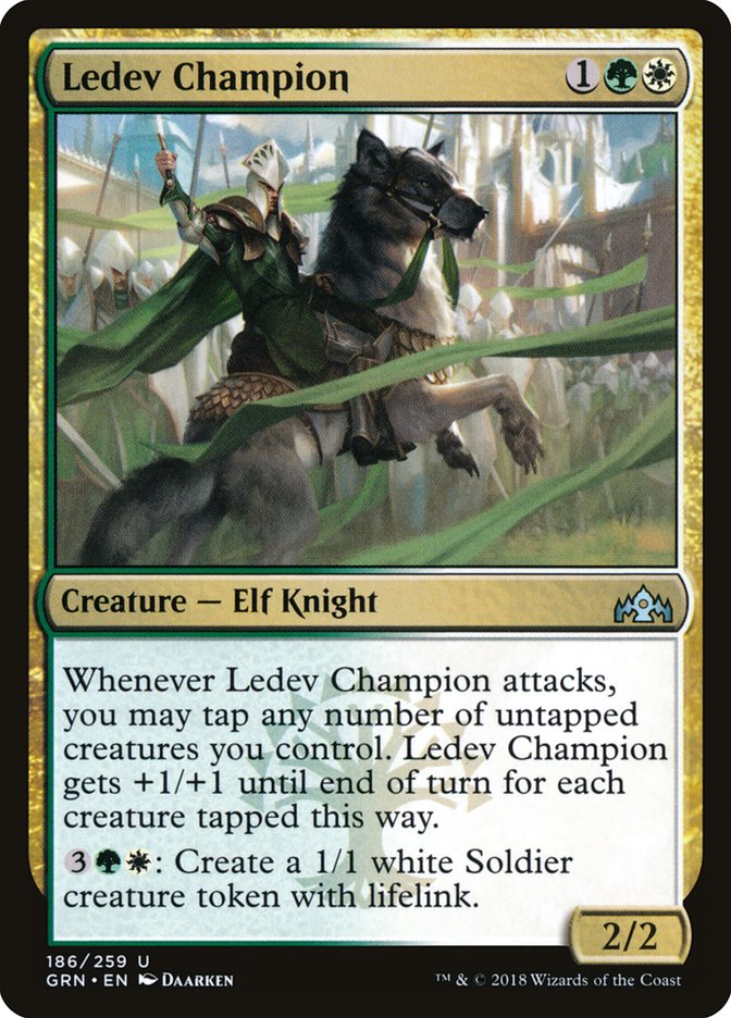 Ledev Champion [Guilds of Ravnica] | Card Merchant Takapuna