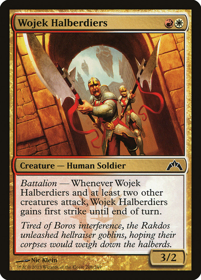 Wojek Halberdiers [Gatecrash] | Card Merchant Takapuna