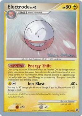 Electrode LV.42 (26/132) (Intimidation - Tristan Robinson) [World Championships 2008] | Card Merchant Takapuna