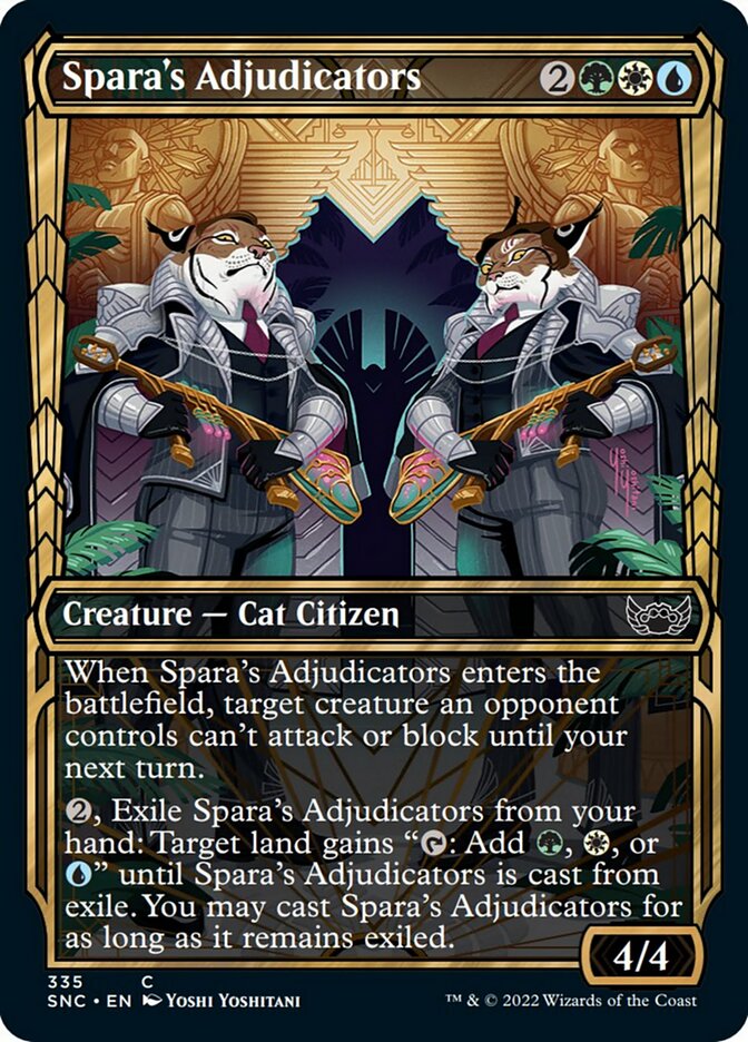 Spara's Adjudicators (Showcase Golden Age) [Streets of New Capenna] | Card Merchant Takapuna