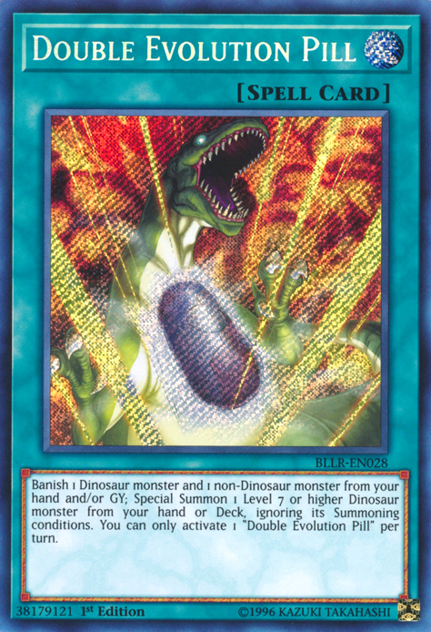 Double Evolution Pill [BLLR-EN028] Secret Rare | Card Merchant Takapuna