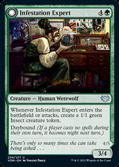 Infestation Expert // Infested Werewolf [Innistrad: Crimson Vow] | Card Merchant Takapuna