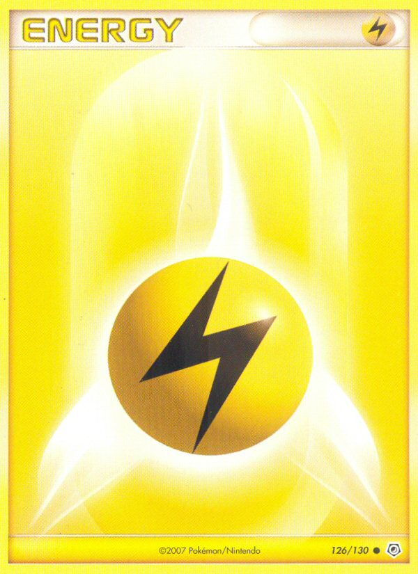 Lightning Energy (126/130) [Diamond & Pearl: Base Set] | Card Merchant Takapuna